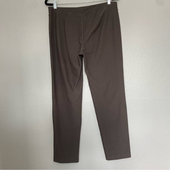 Eileen Fisher Washable Stretch Crepe Pant Slim Fit Ankle Length Size Medium - Picture 6 of 10